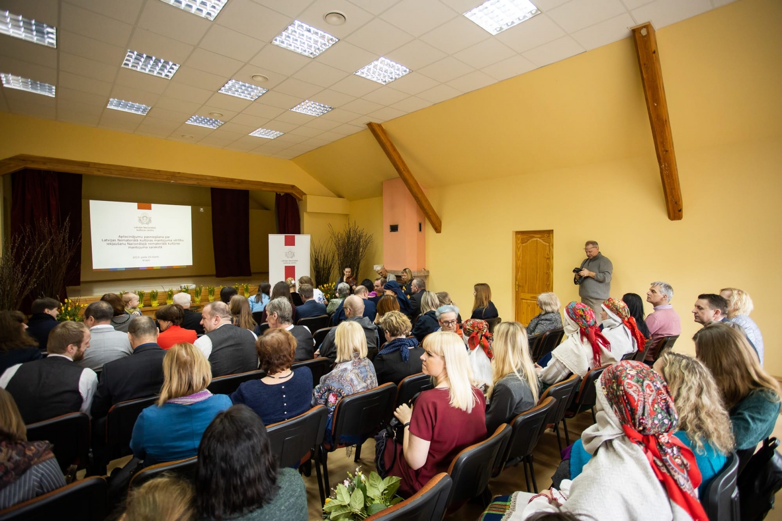 Apliecinājumu par vērtību iekļaušanu Latvijas Nacionālā nemateriālā kultūras mantojuma sarakstā pasniegšanas pasākums 2019