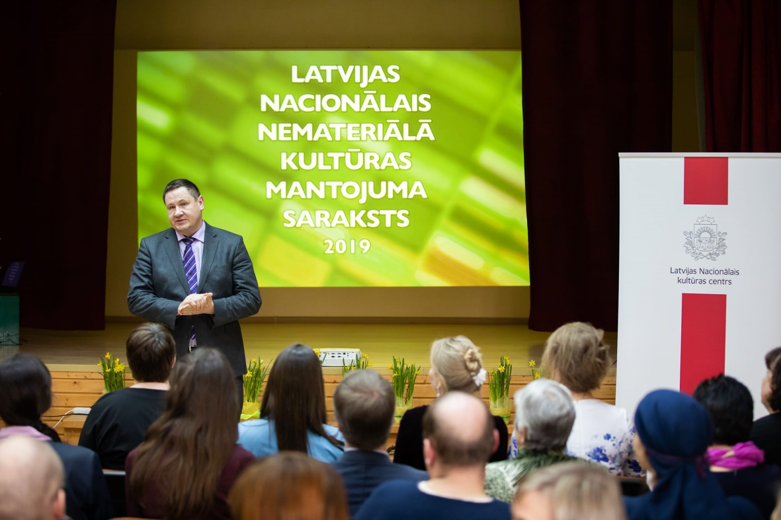 Apliecinājumu par vērtību iekļaušanu Latvijas Nacionālā nemateriālā kultūras mantojuma sarakstā pasniegšanas pasākums 2019
