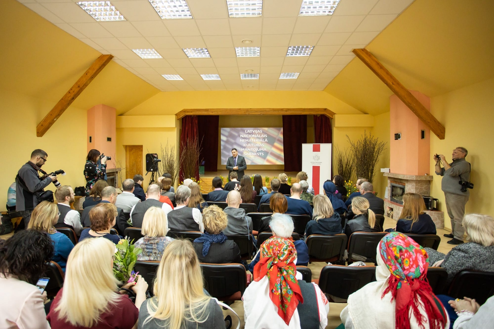 Apliecinājumu par vērtību iekļaušanu Latvijas Nacionālā nemateriālā kultūras mantojuma sarakstā pasniegšanas pasākums 2019