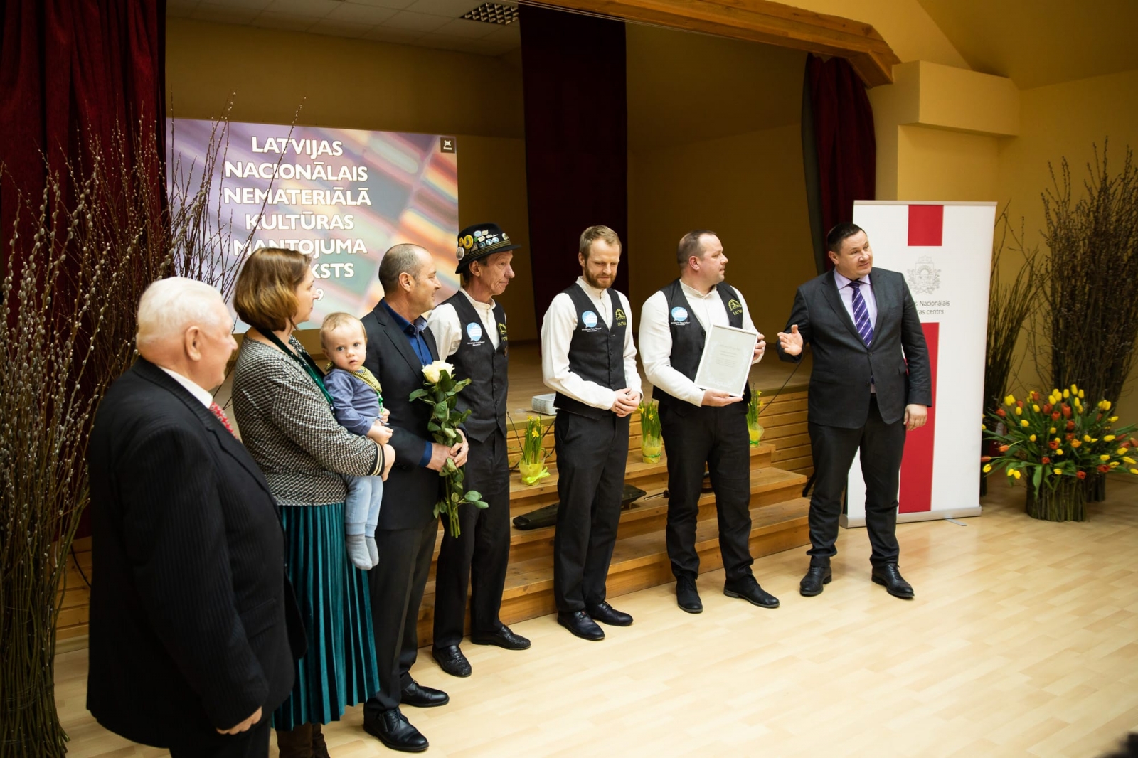 Apliecinājumu par vērtību iekļaušanu Latvijas Nacionālā nemateriālā kultūras mantojuma sarakstā pasniegšanas pasākums 2019