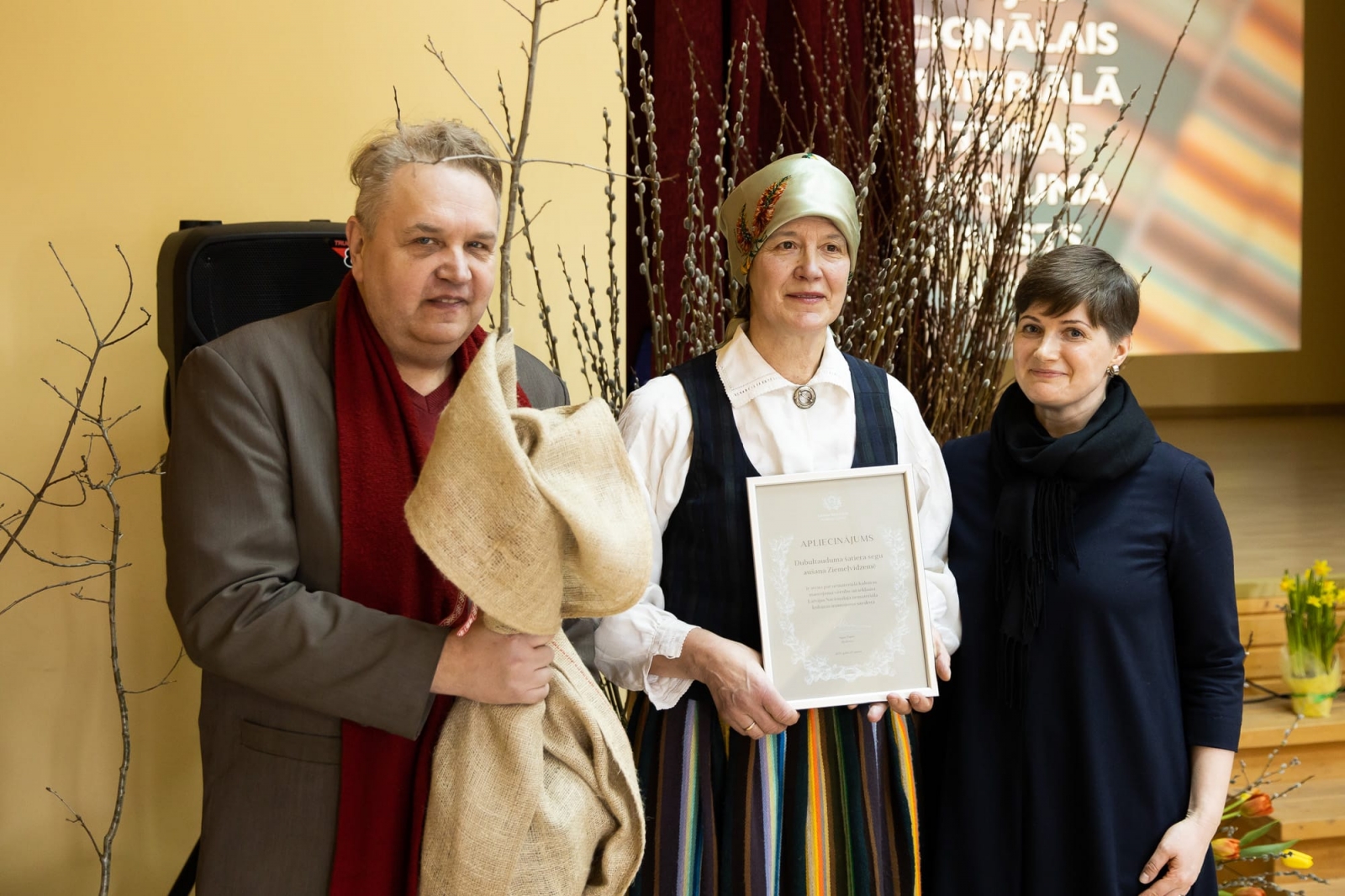 Apliecinājumu par vērtību iekļaušanu Latvijas Nacionālā nemateriālā kultūras mantojuma sarakstā pasniegšanas pasākums 2019
