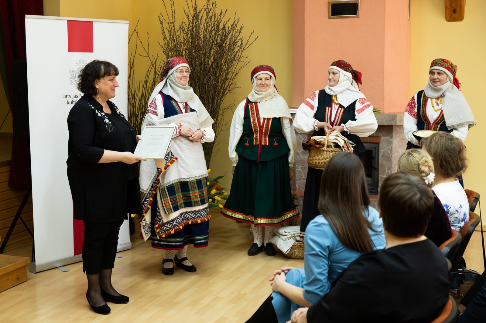 Apliecinājumu par vērtību iekļaušanu Latvijas Nacionālā nemateriālā kultūras mantojuma sarakstā pasniegšanas pasākums 2019