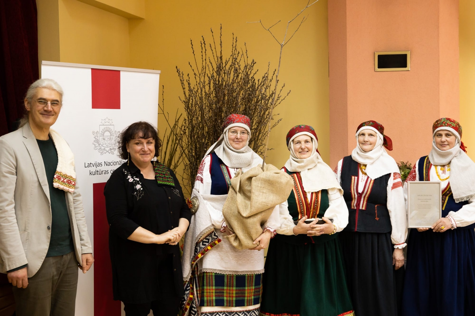 Apliecinājumu par vērtību iekļaušanu Latvijas Nacionālā nemateriālā kultūras mantojuma sarakstā pasniegšanas pasākums 2019