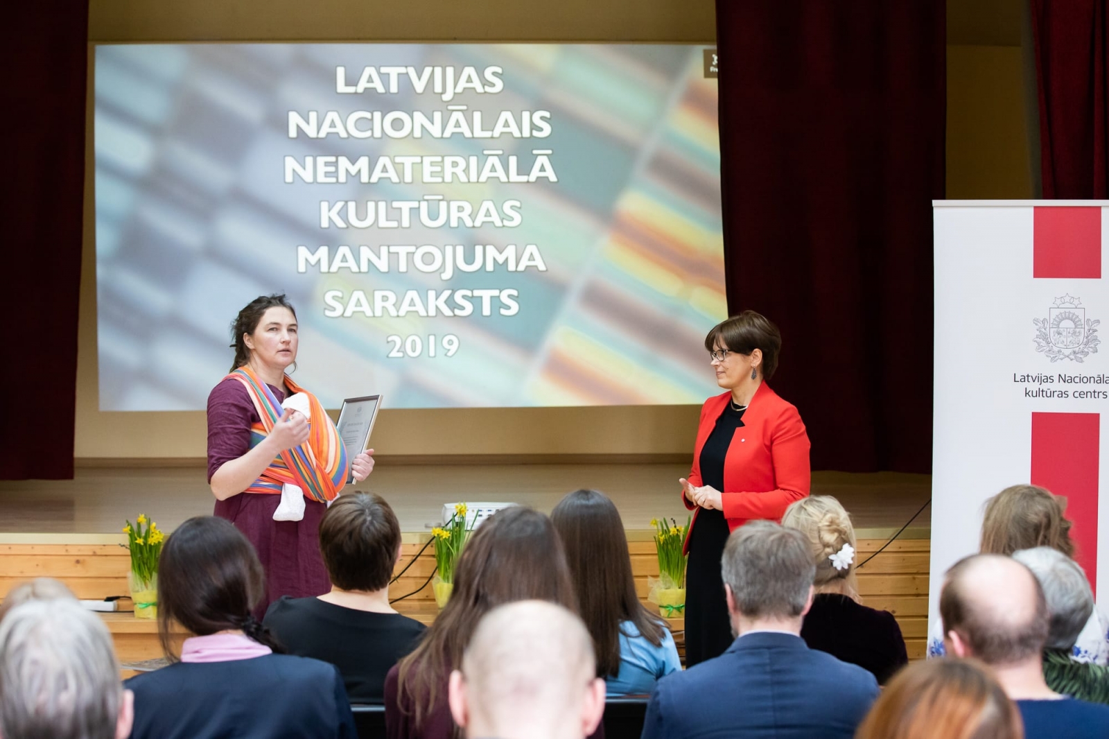 Apliecinājumu par vērtību iekļaušanu Latvijas Nacionālā nemateriālā kultūras mantojuma sarakstā pasniegšanas pasākums 2019
