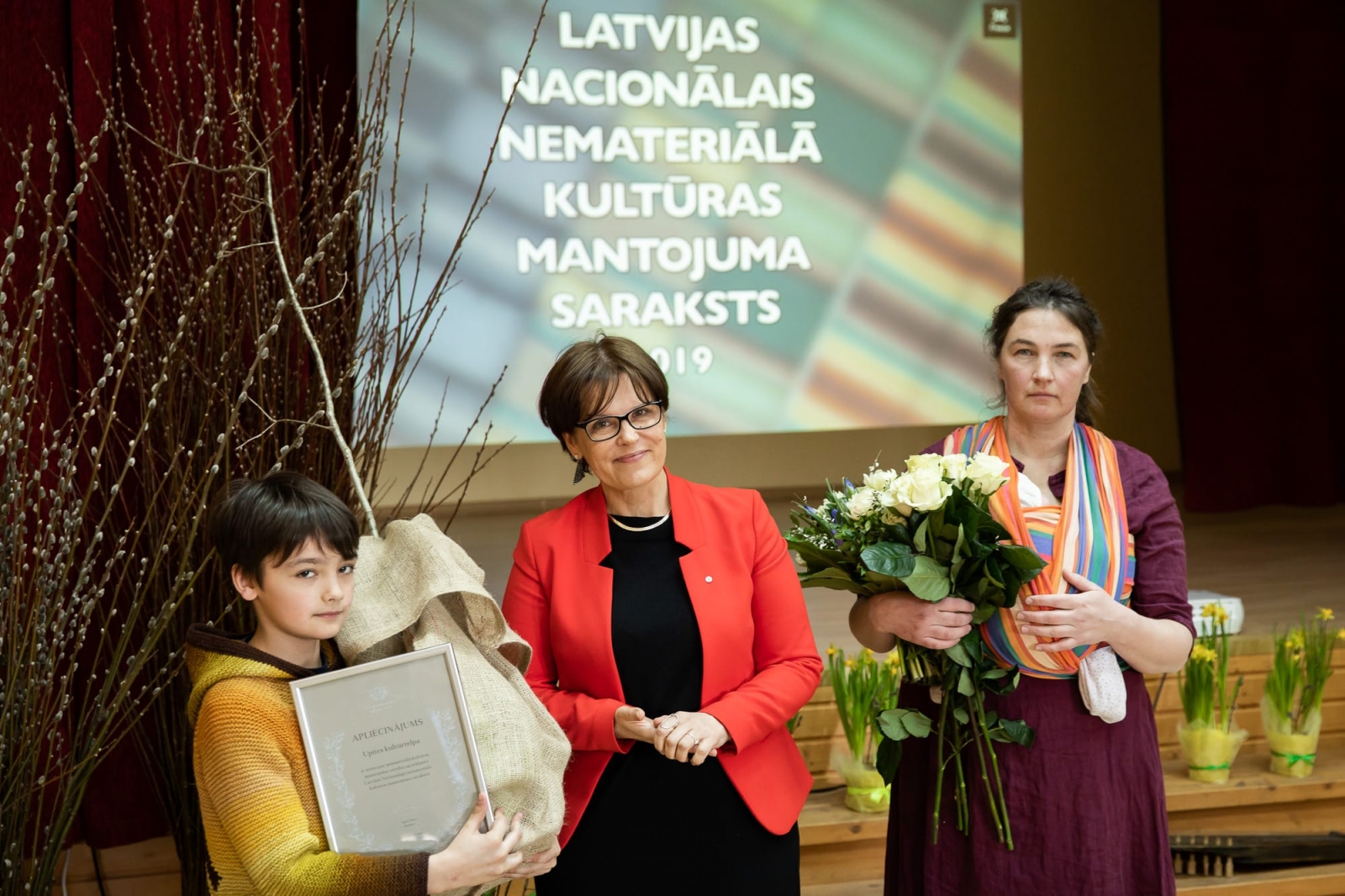 Apliecinājumu par vērtību iekļaušanu Latvijas Nacionālā nemateriālā kultūras mantojuma sarakstā pasniegšanas pasākums 2019