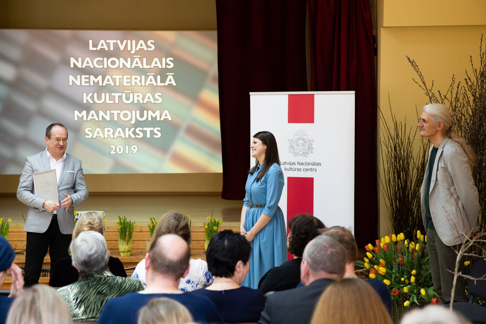 Apliecinājumu par vērtību iekļaušanu Latvijas Nacionālā nemateriālā kultūras mantojuma sarakstā pasniegšanas pasākums 2019