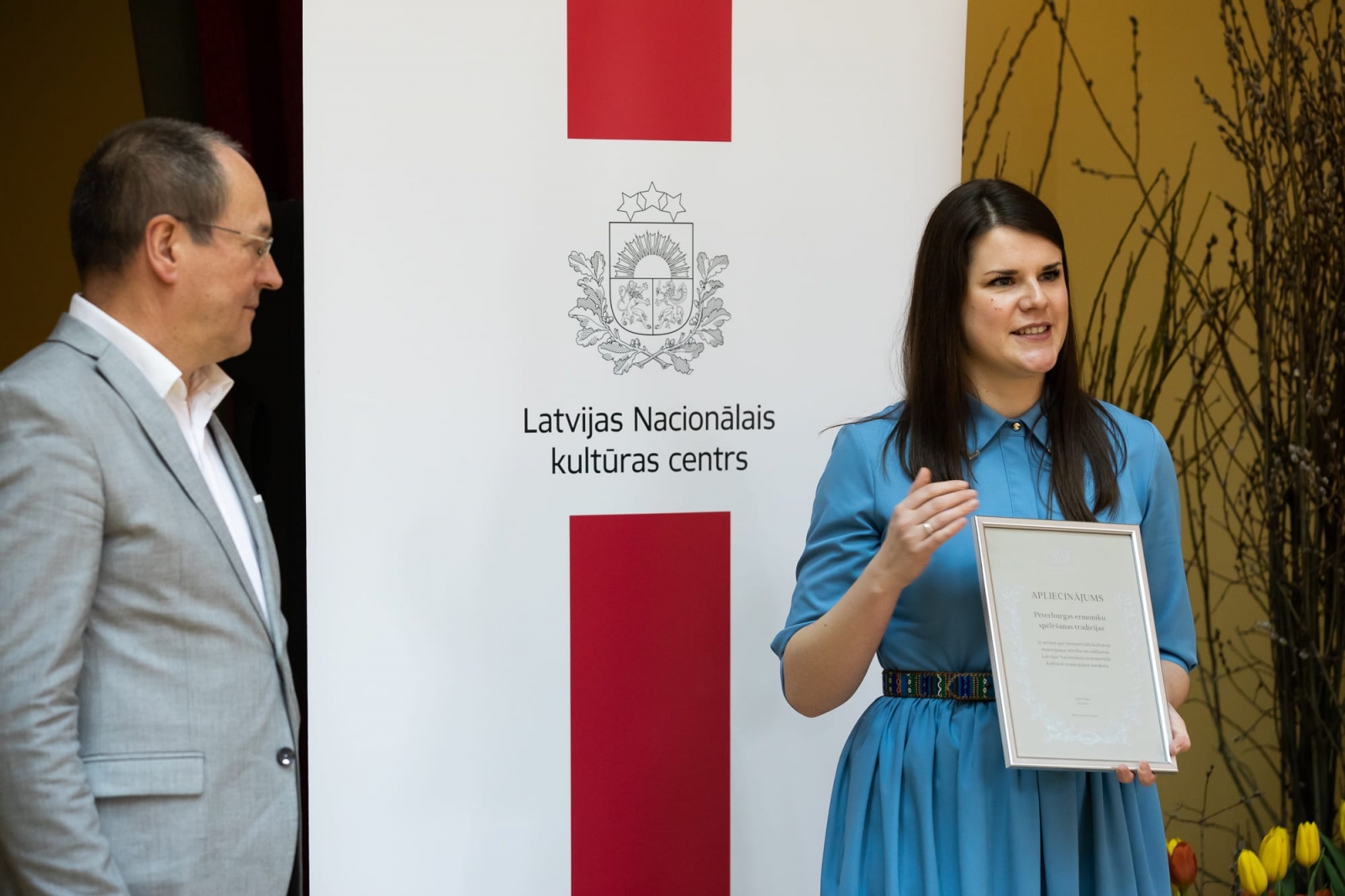 Apliecinājumu par vērtību iekļaušanu Latvijas Nacionālā nemateriālā kultūras mantojuma sarakstā pasniegšanas pasākums 2019