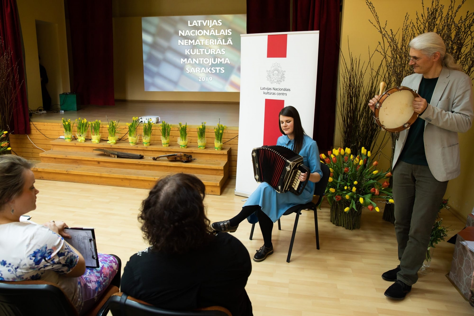 Apliecinājumu par vērtību iekļaušanu Latvijas Nacionālā nemateriālā kultūras mantojuma sarakstā pasniegšanas pasākums 2019
