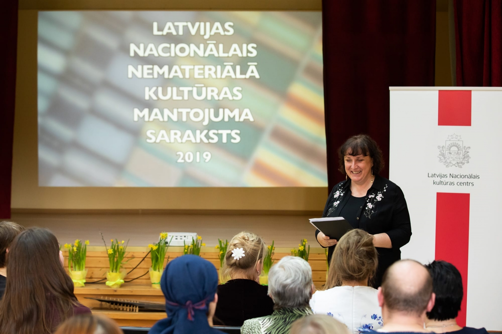 Apliecinājumu par vērtību iekļaušanu Latvijas Nacionālā nemateriālā kultūras mantojuma sarakstā pasniegšanas pasākums 2019