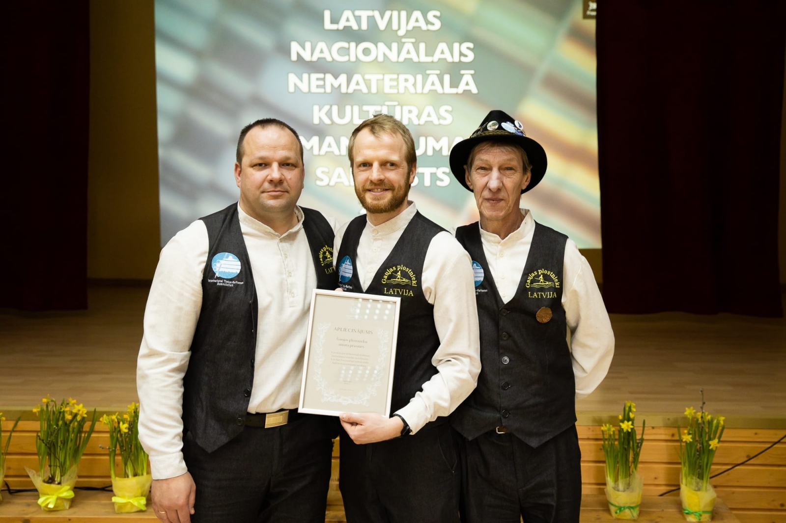 Apliecinājumu par vērtību iekļaušanu Latvijas Nacionālā nemateriālā kultūras mantojuma sarakstā pasniegšanas pasākums 2019