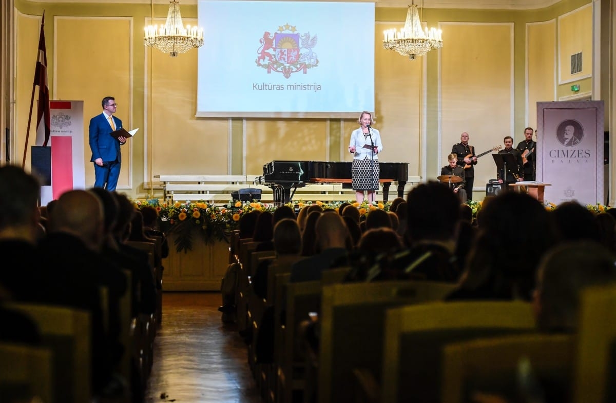 Kultūras ministrijas apbalvojuma un Cimzes balvas 2019.gada pasniegšanas ceremonija