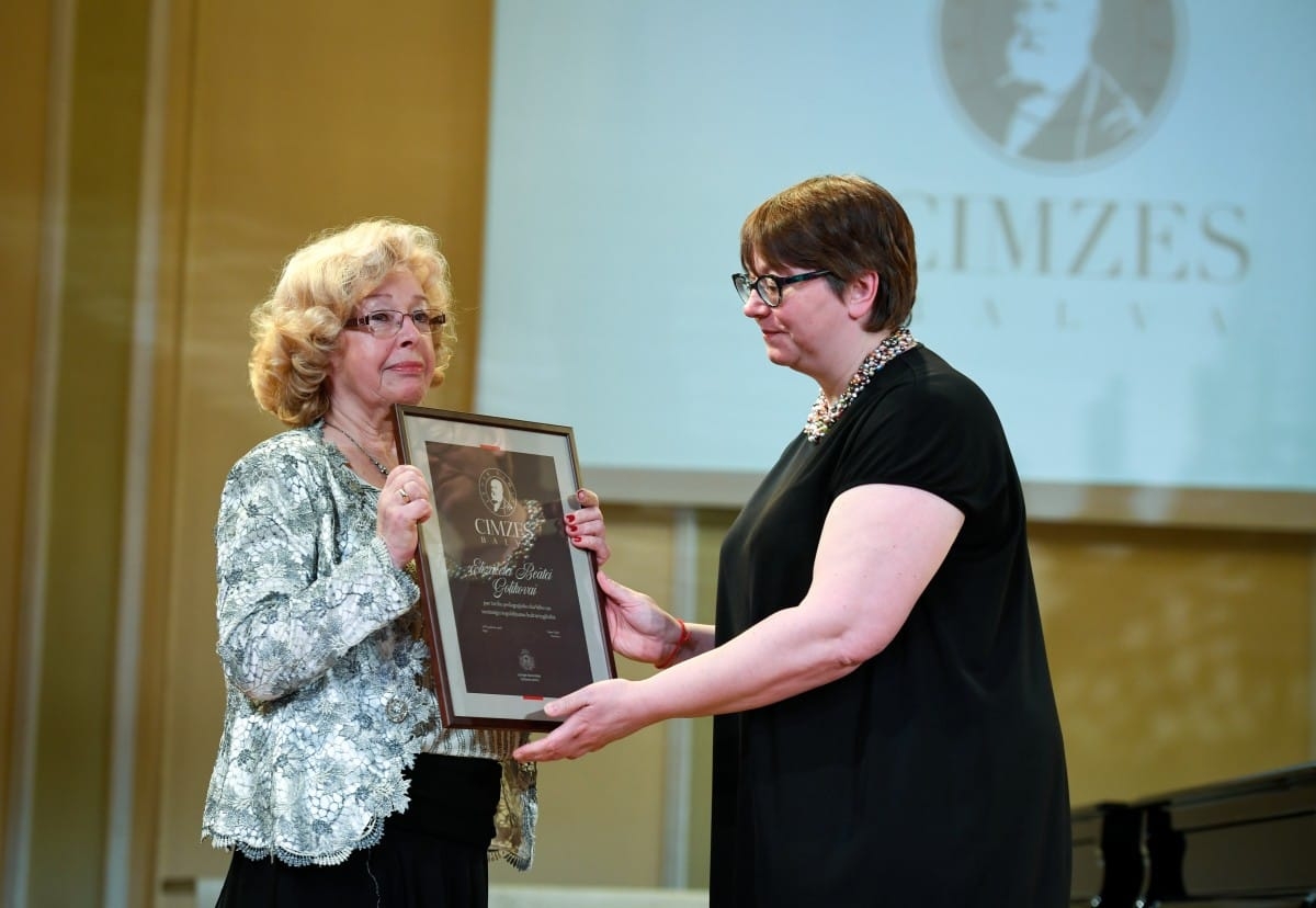 Kultūras ministrijas apbalvojuma un Cimzes balvas 2019.gada pasniegšanas ceremonija