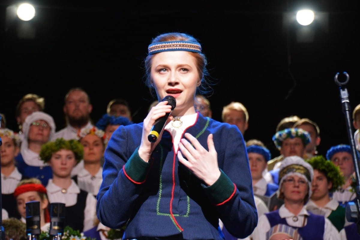 Latviešu – igauņu Dziesmu diena “Kroņu pinējs”. Jānim Cimzem - 205.