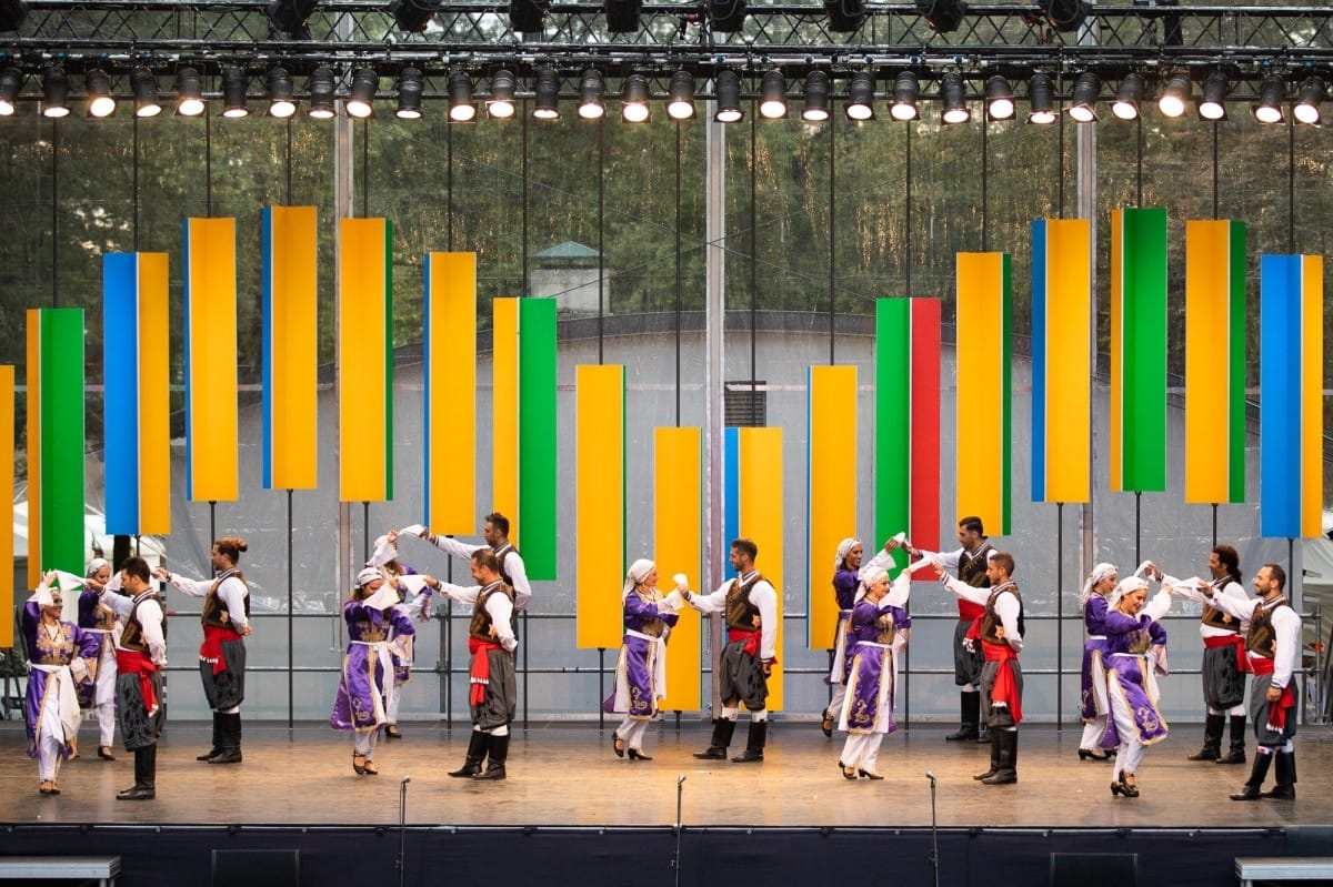 IX Starptautiskais tautas deju festivāls "Sudmaliņas" - Atklāšanas koncerts "Aiz deviņām jūrām, aiz deviņiem kalniem"