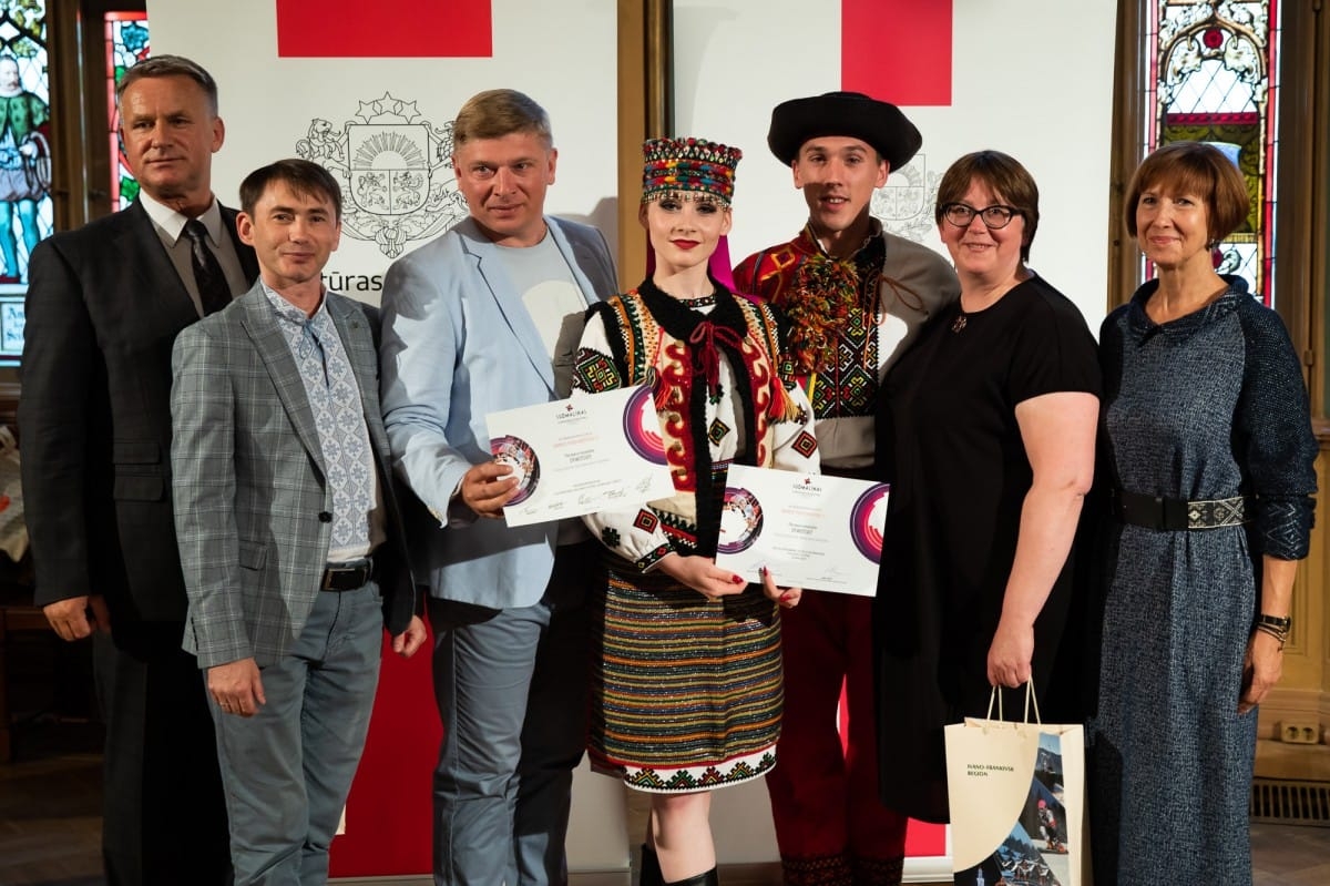 Kultūras ministrijas un Latvijas Nacionālā kultūras centra rīkota pieņemšana par godu IX Starptautiskajam tautas deju festivāla