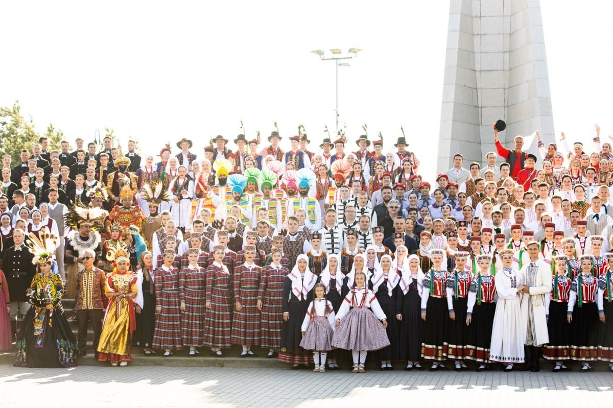IX Starptautiskā tautas deju festivāla "Sudmaliņas" noslēguma koncerts Liepājā