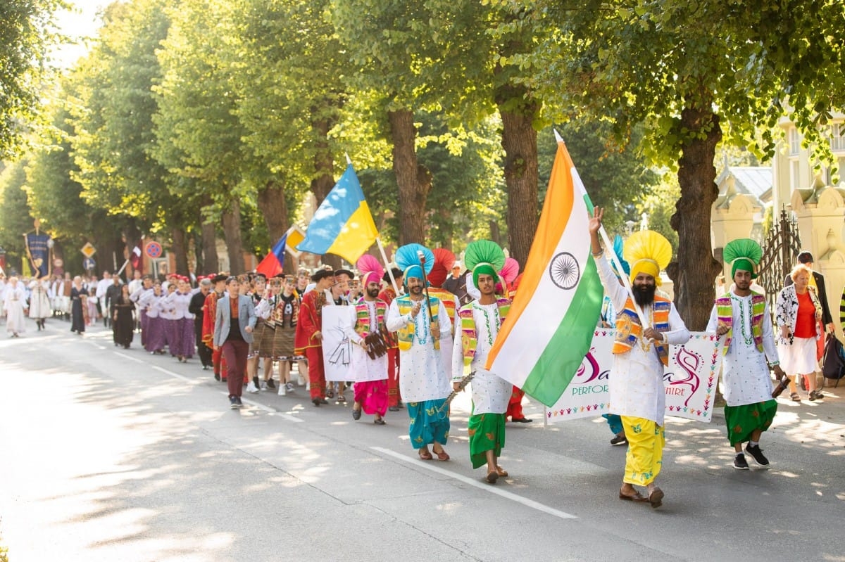 IX Starptautiskā tautas deju festivāla "Sudmaliņas" noslēguma koncerts Liepājā