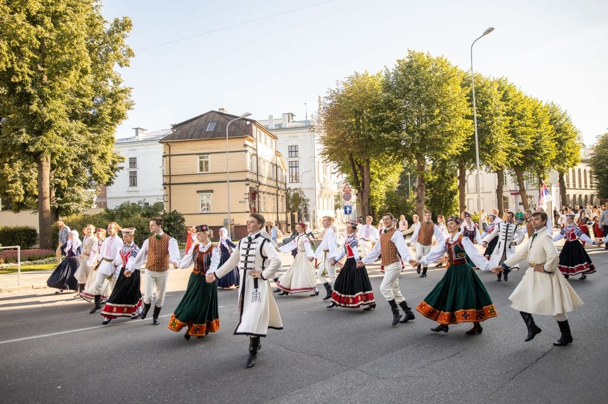 IX Starptautiskā tautas deju festivāla "Sudmaliņas" noslēguma koncerts Liepājā