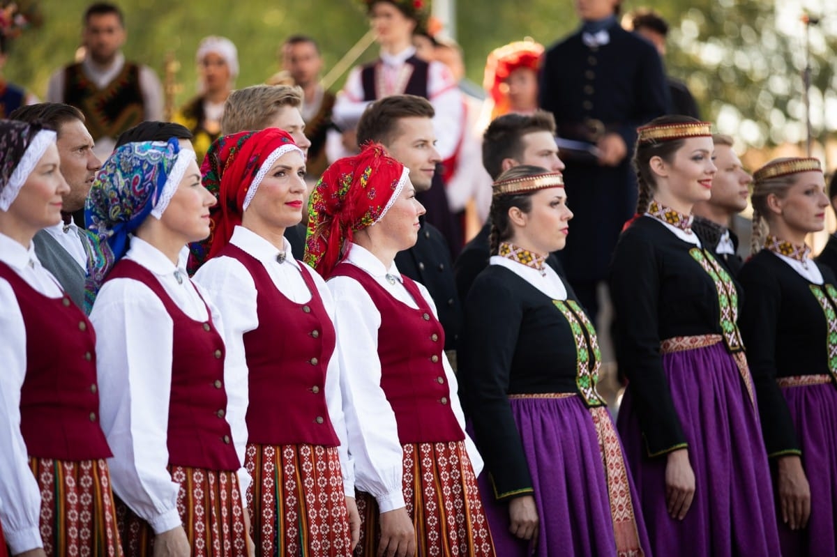 IX Starptautiskā tautas deju festivāla "Sudmaliņas" noslēguma koncerts Liepājā