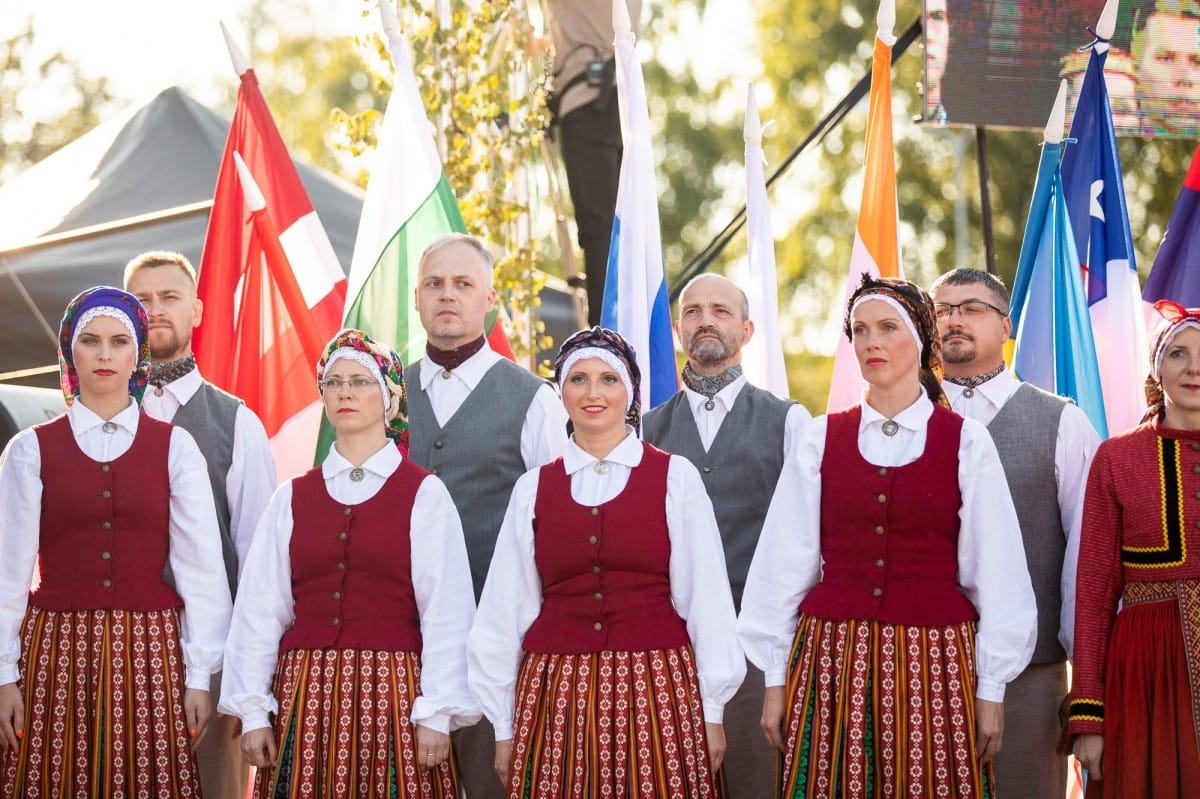 IX Starptautiskā tautas deju festivāla "Sudmaliņas" noslēguma koncerts Liepājā