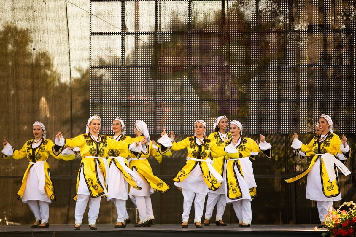 IX Starptautiskā tautas deju festivāla "Sudmaliņas" noslēguma koncerts Liepājā