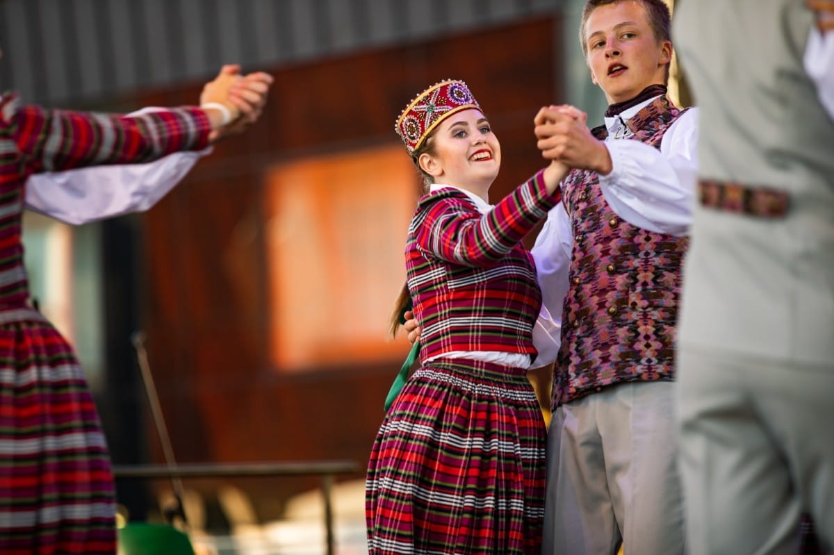 IX Starptautiskā tautas deju festivāla "Sudmaliņas" noslēguma koncerts Liepājā