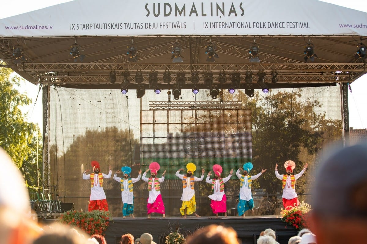 IX Starptautiskā tautas deju festivāla "Sudmaliņas" noslēguma koncerts Liepājā