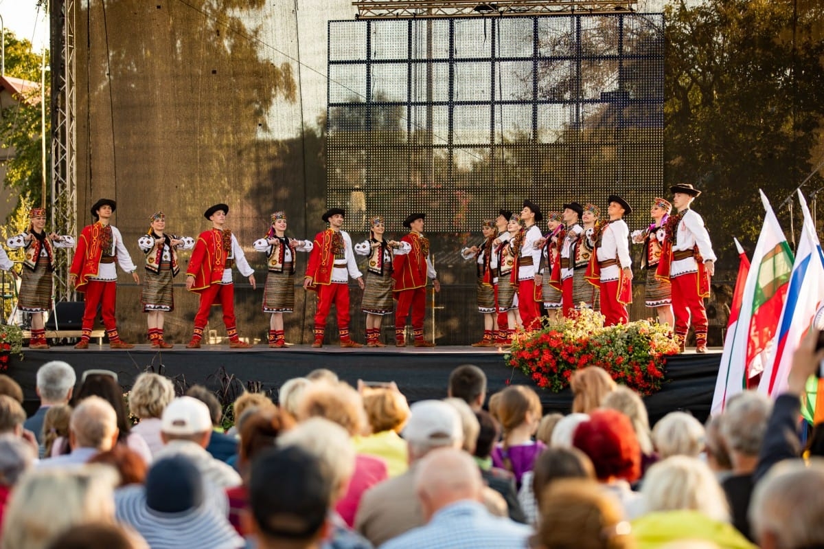 IX Starptautiskā tautas deju festivāla "Sudmaliņas" noslēguma koncerts Liepājā