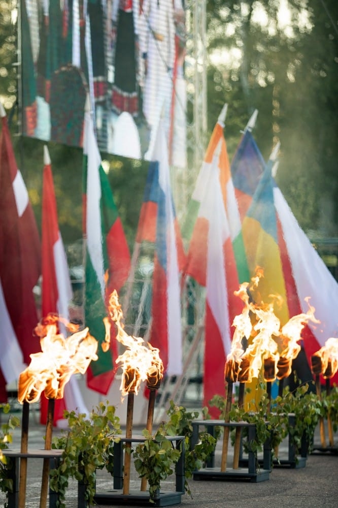 IX Starptautiskā tautas deju festivāla "Sudmaliņas" noslēguma koncerts Liepājā