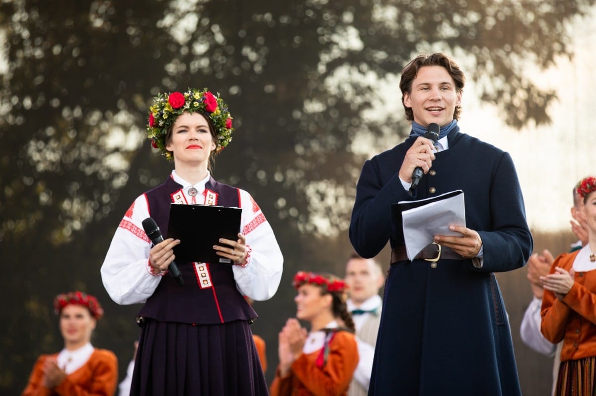 IX Starptautiskā tautas deju festivāla "Sudmaliņas" noslēguma koncerts Liepājā