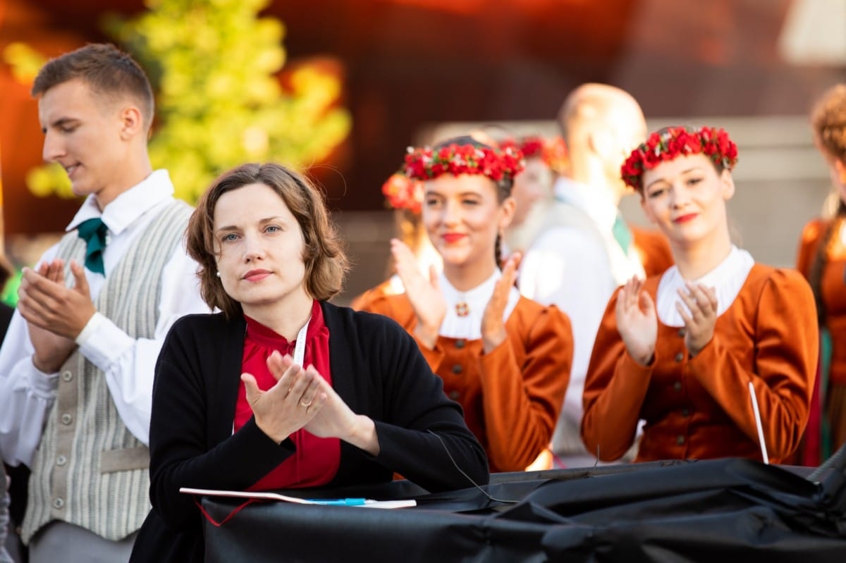 IX Starptautiskā tautas deju festivāla "Sudmaliņas" noslēguma koncerts Liepājā