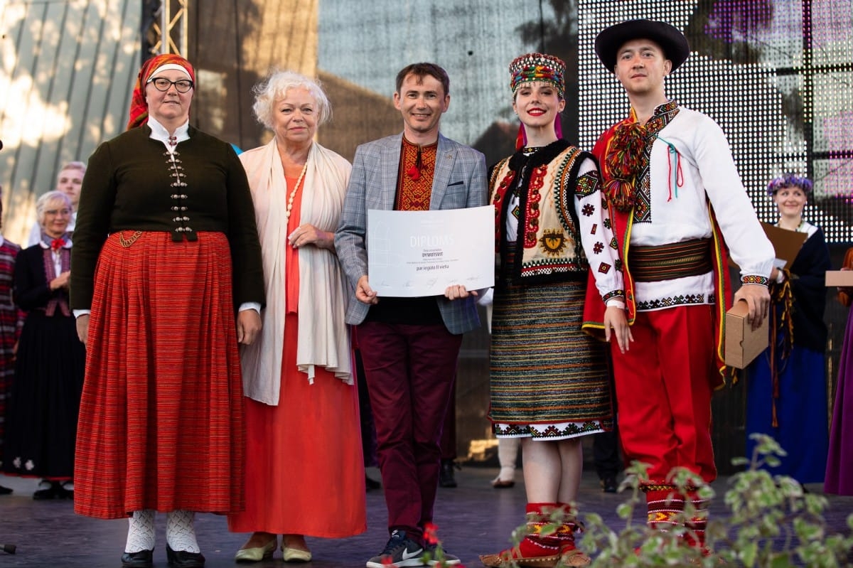 IX Starptautiskā tautas deju festivāla "Sudmaliņas" noslēguma koncerts Liepājā