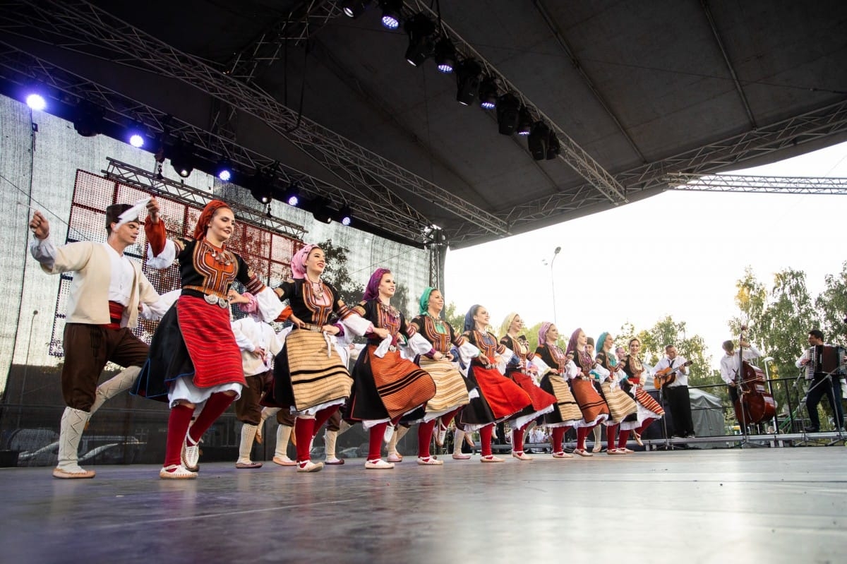 IX Starptautiskā tautas deju festivāla "Sudmaliņas" noslēguma koncerts Liepājā