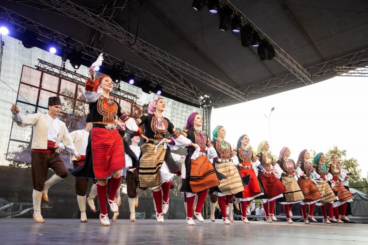 IX Starptautiskā tautas deju festivāla "Sudmaliņas" noslēguma koncerts Liepājā