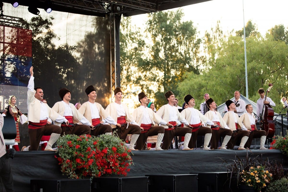 IX Starptautiskā tautas deju festivāla "Sudmaliņas" noslēguma koncerts Liepājā