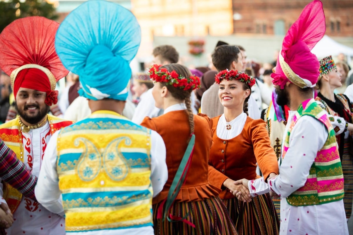 IX Starptautiskā tautas deju festivāla "Sudmaliņas" noslēguma koncerts Liepājā