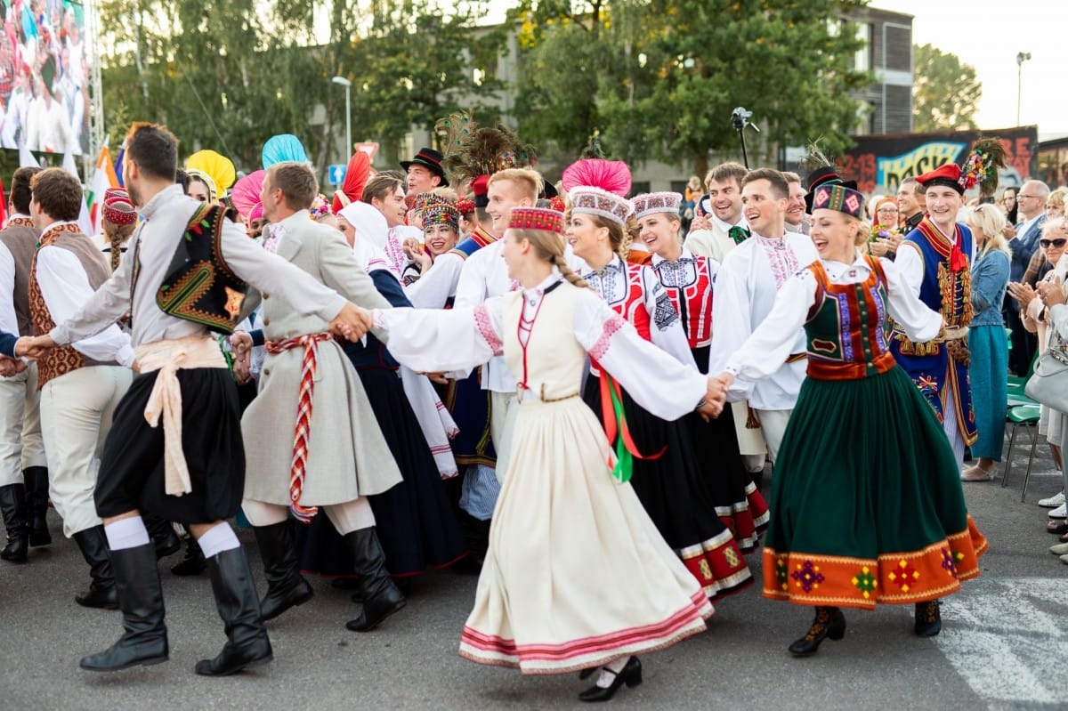 IX Starptautiskā tautas deju festivāla "Sudmaliņas" noslēguma koncerts Liepājā