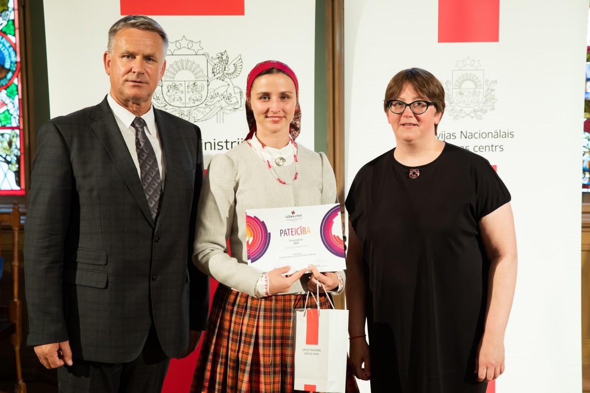 Kultūras ministrijas un Latvijas Nacionālā kultūras centra rīkota pieņemšana par godu IX Starptautiskajam tautas deju festivāla