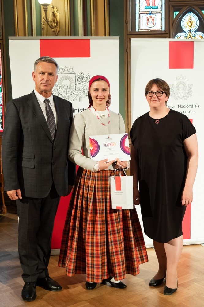 Kultūras ministrijas un Latvijas Nacionālā kultūras centra rīkota pieņemšana par godu IX Starptautiskajam tautas deju festivāla