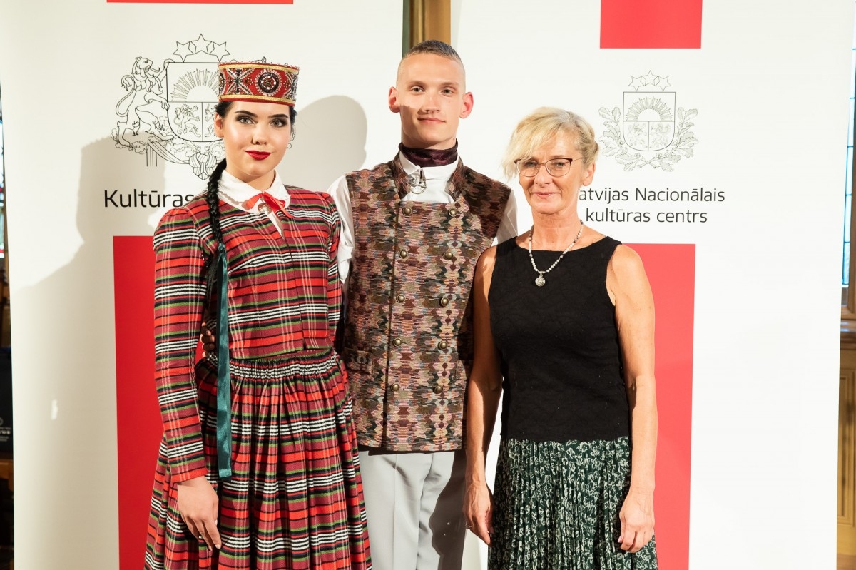 Kultūras ministrijas un Latvijas Nacionālā kultūras centra rīkota pieņemšana par godu IX Starptautiskajam tautas deju festivāla