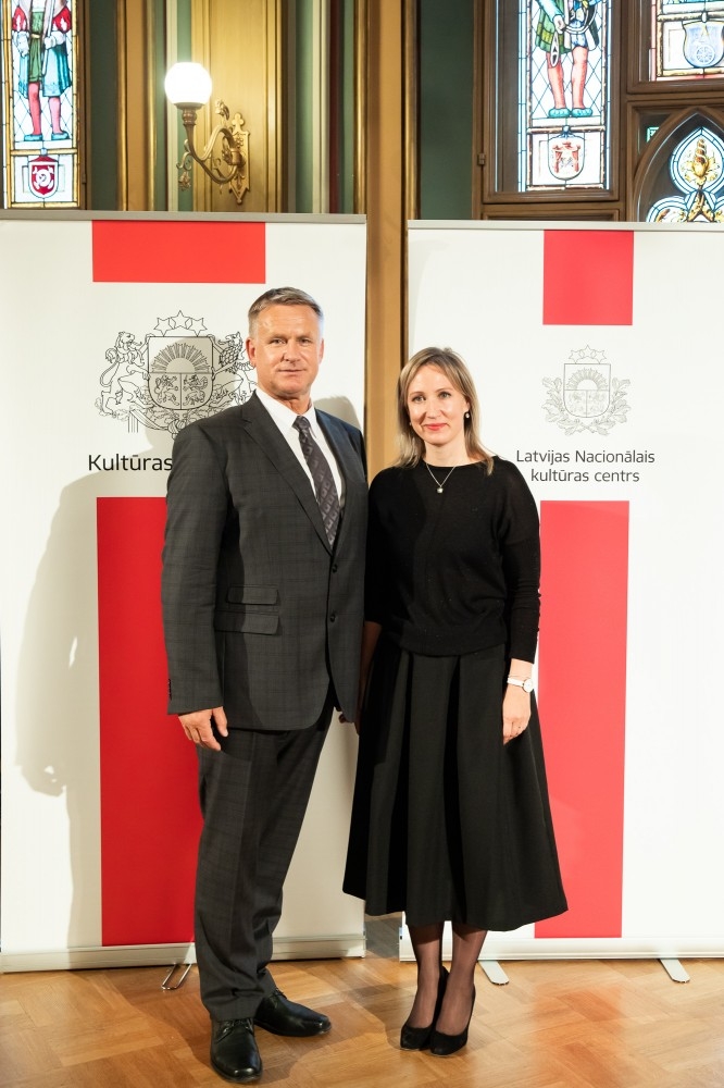 Kultūras ministrijas un Latvijas Nacionālā kultūras centra rīkota pieņemšana par godu IX Starptautiskajam tautas deju festivāla