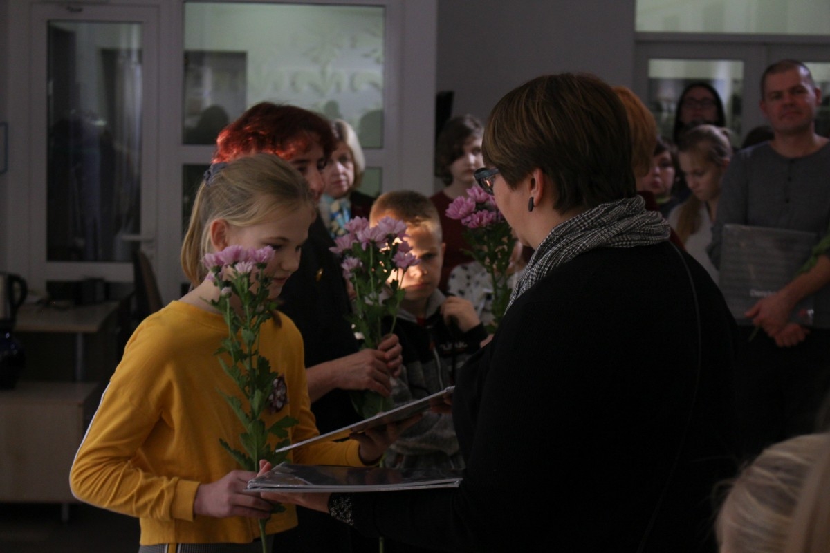 Izstādes "Dārgumi: Ko stāsta tautastērps" atklāšana Ogrē 12.11.2019.
