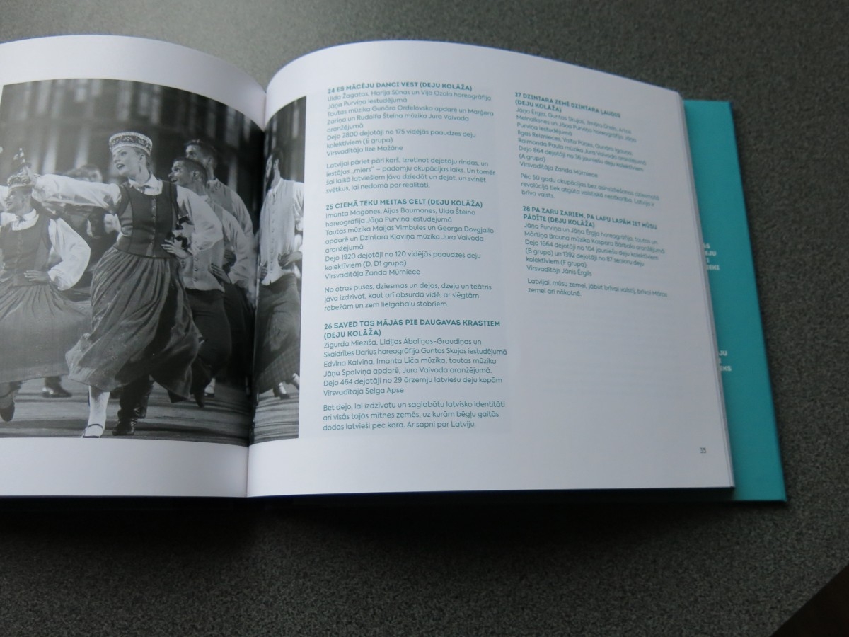 2018. gada Dziesmu un deju svētku grāmata ar DVD: FOTO