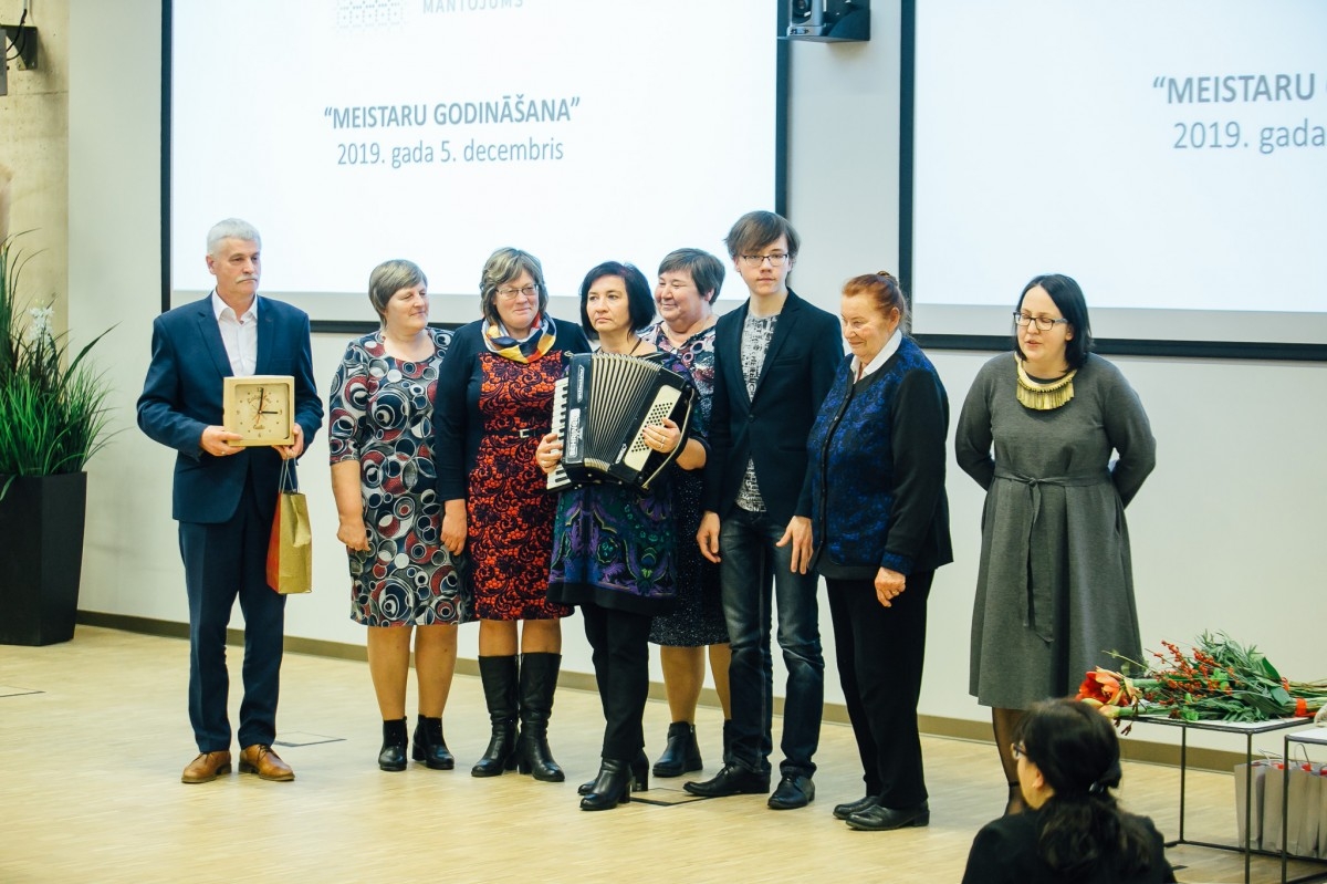 Nemateriālais kultūras mantojums - Meistaru godināšana 05.12.2019.