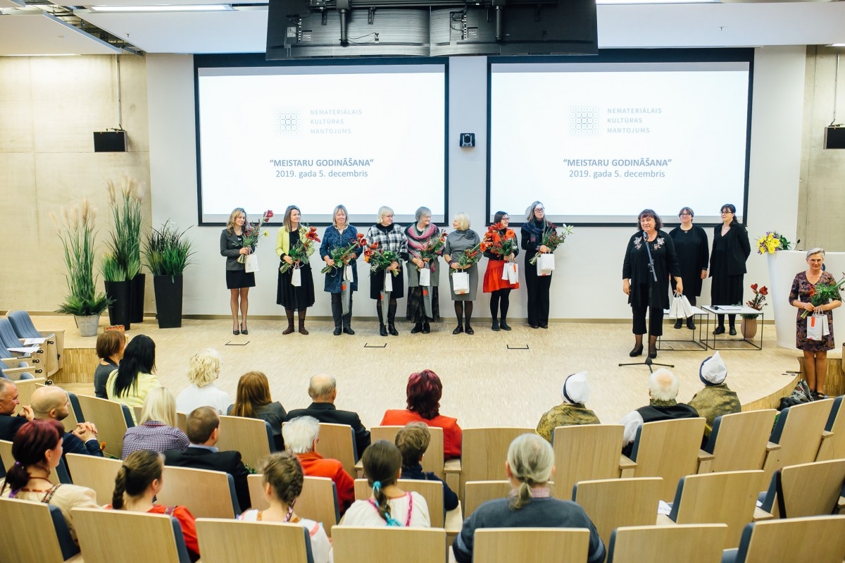 Nemateriālais kultūras mantojums - Meistaru godināšana 05.12.2019.