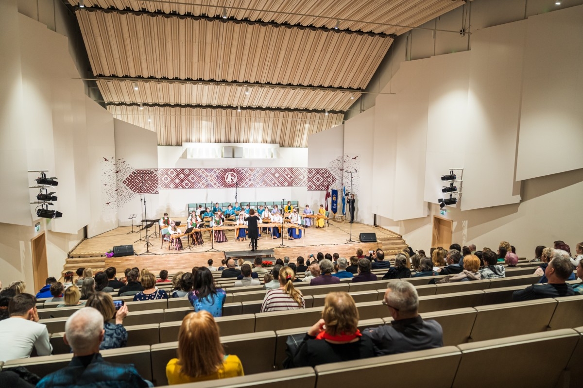 Rietumlatvijas koklētāju ansambļu koncerts 22.02.2020.