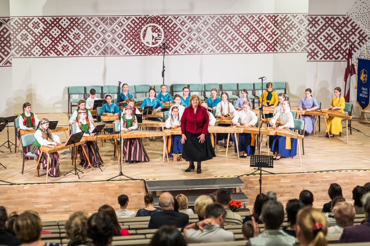 Rietumlatvijas koklētāju ansambļu koncerts 22.02.2020.