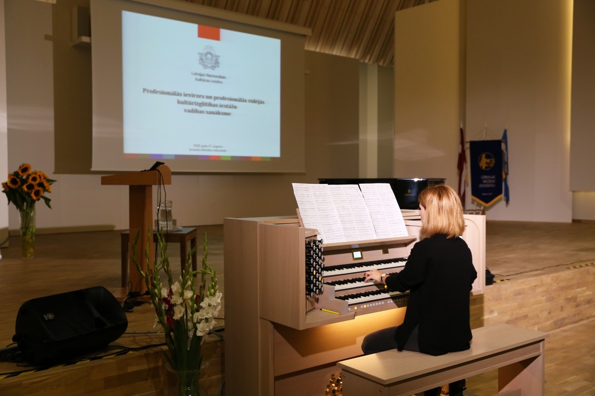 Profesionālās ievirzes un profesionālās vidējās kultūrizglītības iestāžu vadības sanāksme 2020. gada 27. augustā Jūrmalas Mūzik