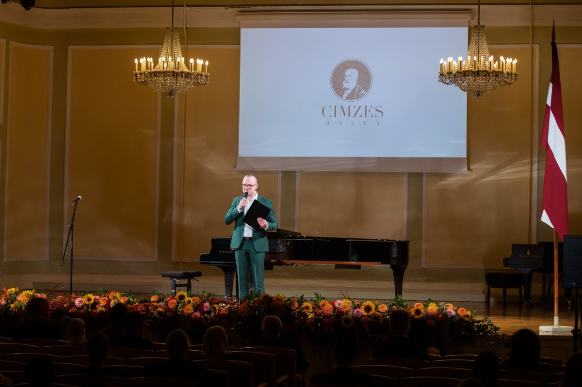 Kultūras ministrijas apbalvojuma un "Cimzes balvas 2020" pasniegšanas ceremonija izciliem pedagogiem un skolēniem kultūrizglītī