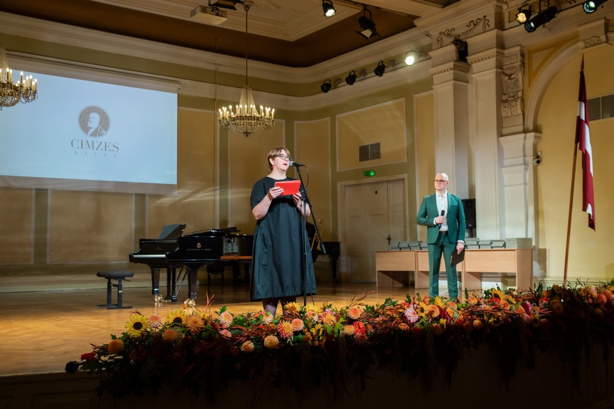 Kultūras ministrijas apbalvojuma un "Cimzes balvas 2020" pasniegšanas ceremonija izciliem pedagogiem un skolēniem kultūrizglītī